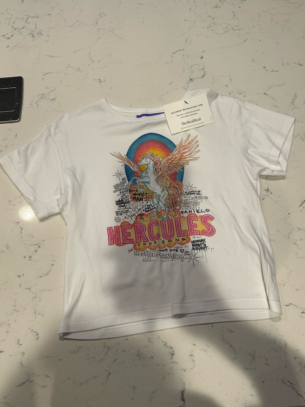 Realisation Elton John Hercules graphic tee Size Medium
